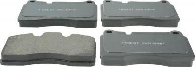 Febest 2901-RRIIIF - Тормозные колодки, дисковые, комплект abcparts.ee