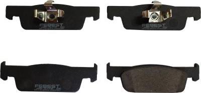 Febest 2401-CLIIVF - Тормозные колодки, дисковые, комплект abcparts.ee