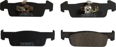 Febest 2401-LOGIIF - Тормозные колодки, дисковые, комплект abcparts.ee