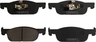 Febest 2401-SANIIF - Тормозные колодки, дисковые, комплект abcparts.ee