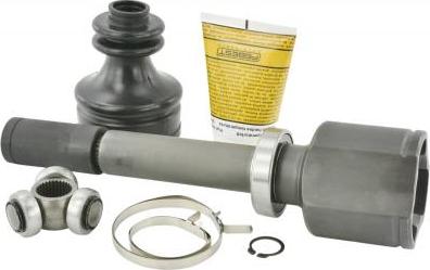 Febest 2411-MEGIIRH - Комплект ШРУСа, приводной вал, шарнир abcparts.ee