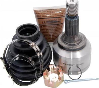 Febest 2510-30716 - Комплект ШРУСа, приводной вал, шарнир abcparts.ee