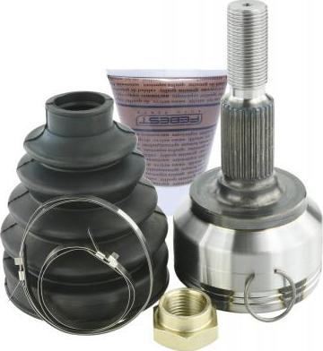 Febest 2010-GRCH - Комплект ШРУСа, приводной вал, шарнир abcparts.ee