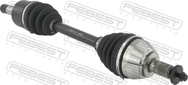 Febest 2114-CB4LH - Приводной вал abcparts.ee