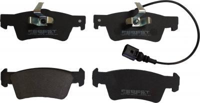 Febest 2301-7HR - Тормозные колодки, дисковые, комплект abcparts.ee