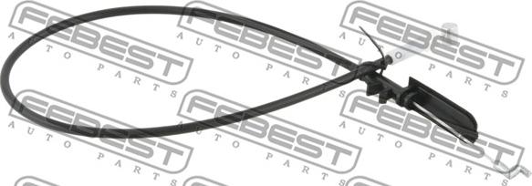 Febest 22104-H0F1 - Трос, замок двери abcparts.ee
