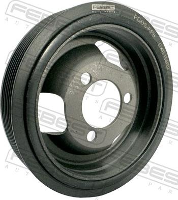 Febest PGDS-EP6 - Шкив коленчатого вала abcparts.ee