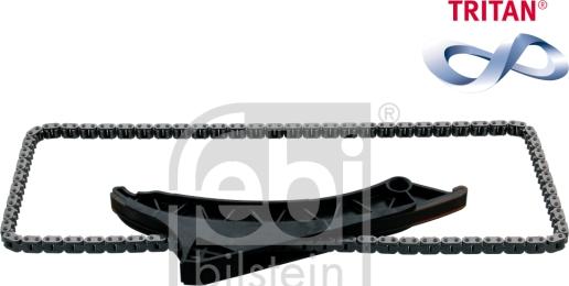 FEBI Bilstein 44759 - Комплект цепи привода распредвала abcparts.ee