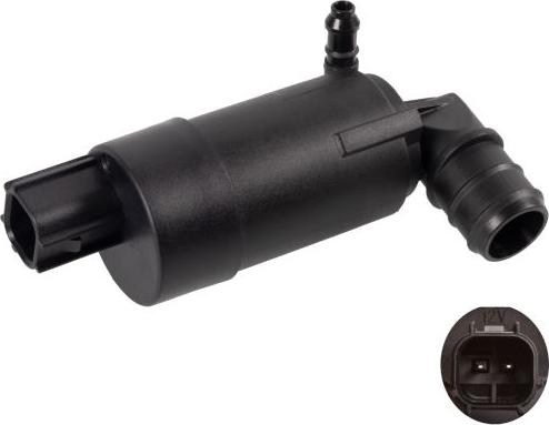 Febi Bilstein 45038 - Водяной насос, система очистки окон abcparts.ee