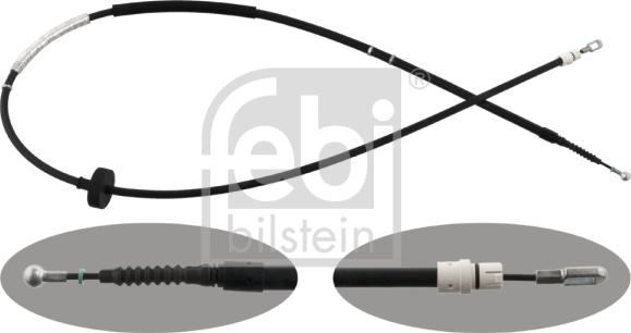 FEBI Bilstein 48304 - Тросик, cтояночный тормоз abcparts.ee