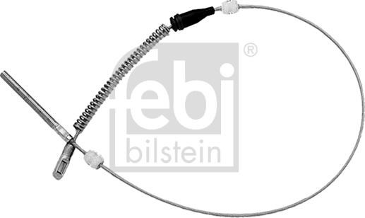 Febi Bilstein 04671 - Тросик, cтояночный тормоз abcparts.ee