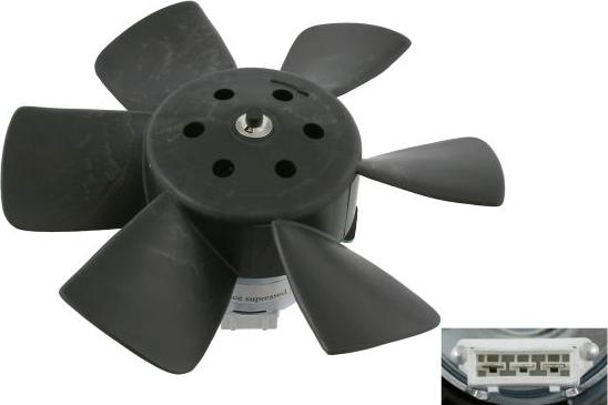 FEBI Bilstein 06989 - Вентилятор, охлаждение двигателя abcparts.ee