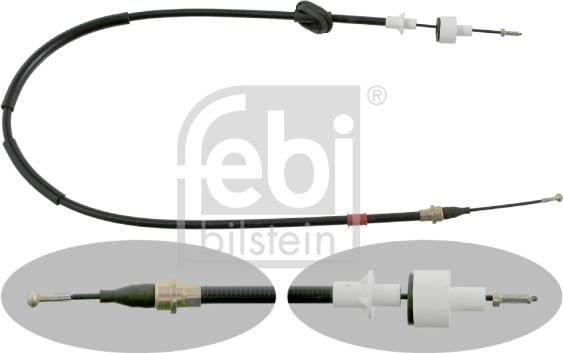 FEBI Bilstein 06236 - Трос, управление сцеплением abcparts.ee
