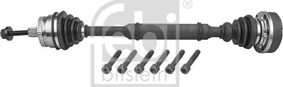 FEBI Bilstein 193705 - Приводной вал abcparts.ee