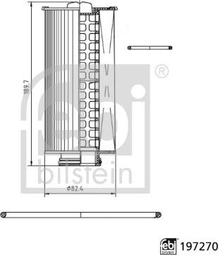 Febi Bilstein 197270 - Гидрофильтр, автоматическая коробка передач abcparts.ee