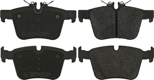 FEBI Bilstein 16989 - Тормозные колодки, дисковые, комплект abcparts.ee