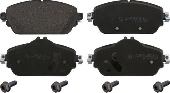 Febi Bilstein 16988 - Тормозные колодки, дисковые, комплект abcparts.ee