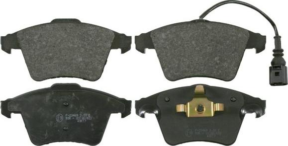 FEBI Bilstein 16465 - Тормозные колодки, дисковые, комплект abcparts.ee