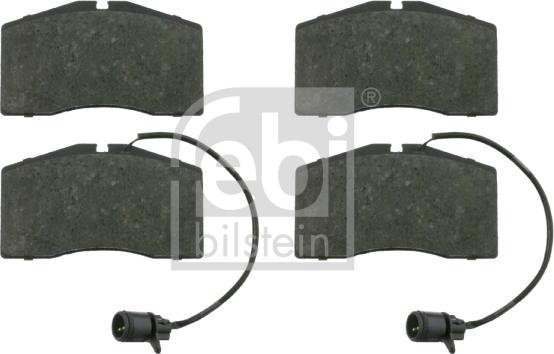 FEBI Bilstein 16528 - Тормозные колодки, дисковые, комплект abcparts.ee