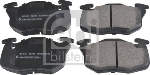 FEBI Bilstein 16192 - Тормозные колодки, дисковые, комплект abcparts.ee