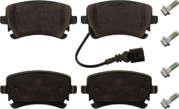 FEBI Bilstein 16860 - Тормозные колодки, дисковые, комплект abcparts.ee