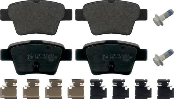 FEBI Bilstein 16813 - Тормозные колодки, дисковые, комплект abcparts.ee