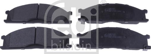 Febi Bilstein 16265 - Тормозные колодки, дисковые, комплект abcparts.ee