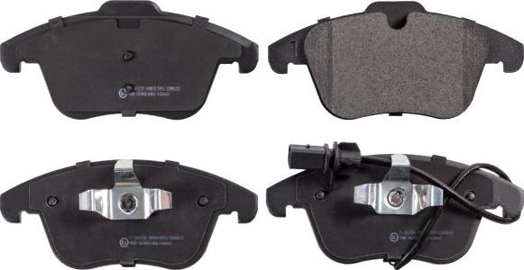 FEBI Bilstein 16768 - Тормозные колодки, дисковые, комплект abcparts.ee