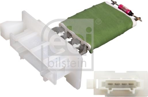 FEBI Bilstein 102596 - Сопротивление, реле, вентилятор салона abcparts.ee