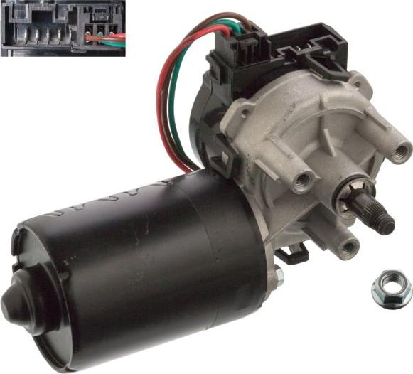 FEBI Bilstein 107272 - Двигатель стеклоочистителя abcparts.ee