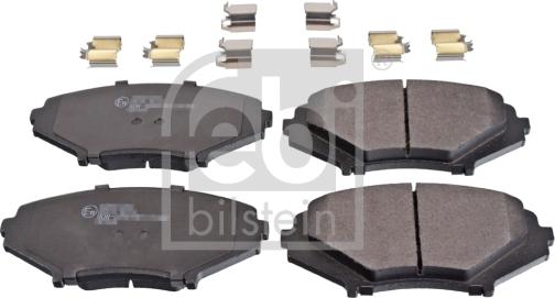 FEBI Bilstein 116404 - Тормозные колодки, дисковые, комплект abcparts.ee