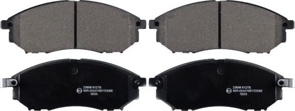 FEBI Bilstein 116188 - Тормозные колодки, дисковые, комплект abcparts.ee