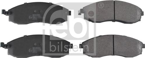 Febi Bilstein 116322 - Тормозные колодки, дисковые, комплект abcparts.ee