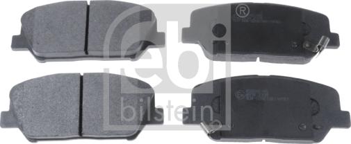 Febi Bilstein 116282 - Тормозные колодки, дисковые, комплект abcparts.ee