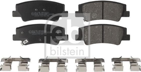 Febi Bilstein 186399 - Тормозные колодки, дисковые, комплект abcparts.ee