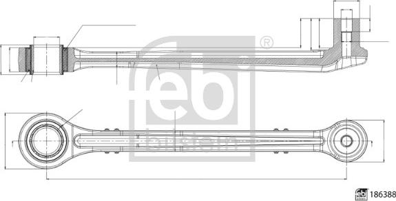 Febi Bilstein 186388 - Stabilisaator,Stabilisaator abcparts.ee