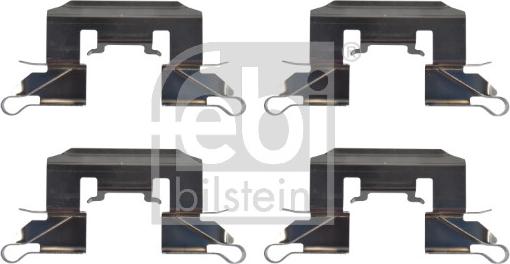 Febi Bilstein 182376 - Комплектующие для колодок дискового тормоза abcparts.ee