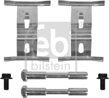 FEBI Bilstein 182292 - Комплектующие для колодок дискового тормоза abcparts.ee