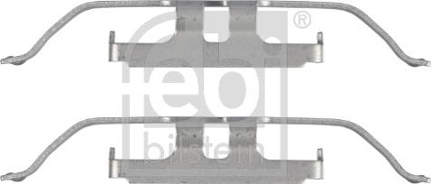 FEBI Bilstein 182243 - Комплектующие для колодок дискового тормоза abcparts.ee