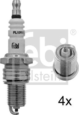 FEBI Bilstein 13446 - Свеча зажигания abcparts.ee