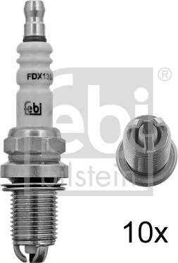 Febi Bilstein 13530 - Свеча зажигания abcparts.ee