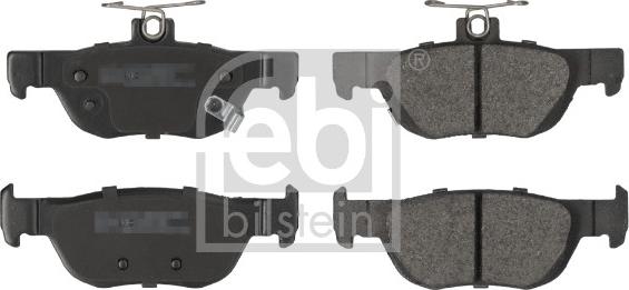 FEBI Bilstein 179956 - Тормозные колодки, дисковые, комплект abcparts.ee