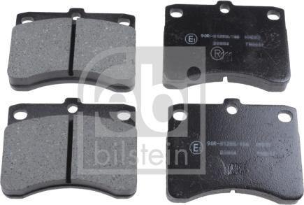 Febi Bilstein 170309 - Тормозные колодки, дисковые, комплект abcparts.ee