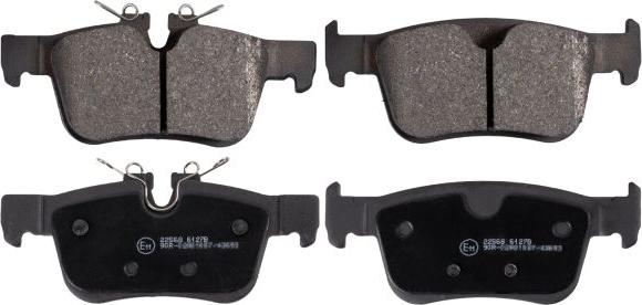 FEBI Bilstein 171409 - Тормозные колодки, дисковые, комплект abcparts.ee