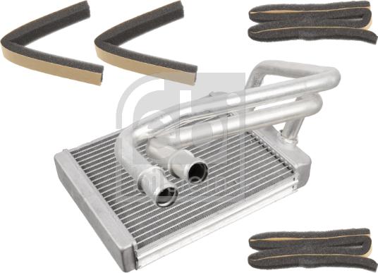 FEBI Bilstein 172945 - Теплообменник, отопление салона abcparts.ee