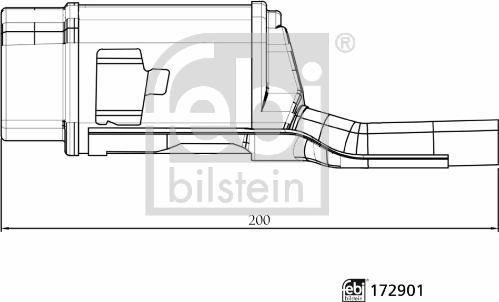 Febi Bilstein 172901 - Гидрофильтр, автоматическая коробка передач abcparts.ee