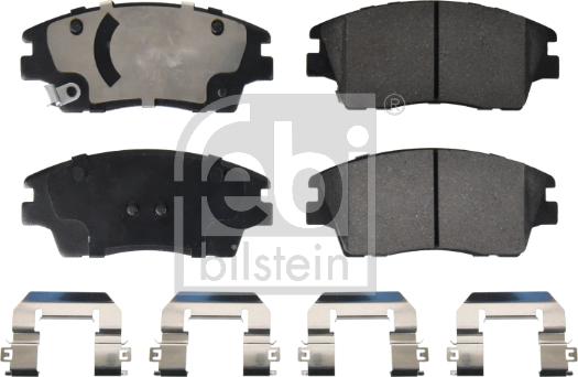 FEBI Bilstein 177321 - Тормозные колодки, дисковые, комплект abcparts.ee