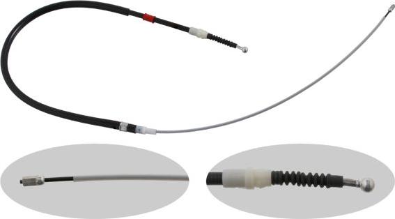 FEBI Bilstein 30727 - Тросик, cтояночный тормоз abcparts.ee