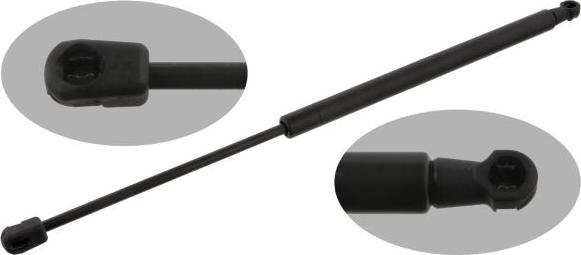 FEBI Bilstein 33338 - Газовая пружина, упор abcparts.ee
