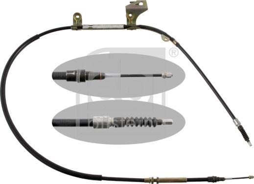 FEBI Bilstein 32464 - Тросик, cтояночный тормоз abcparts.ee